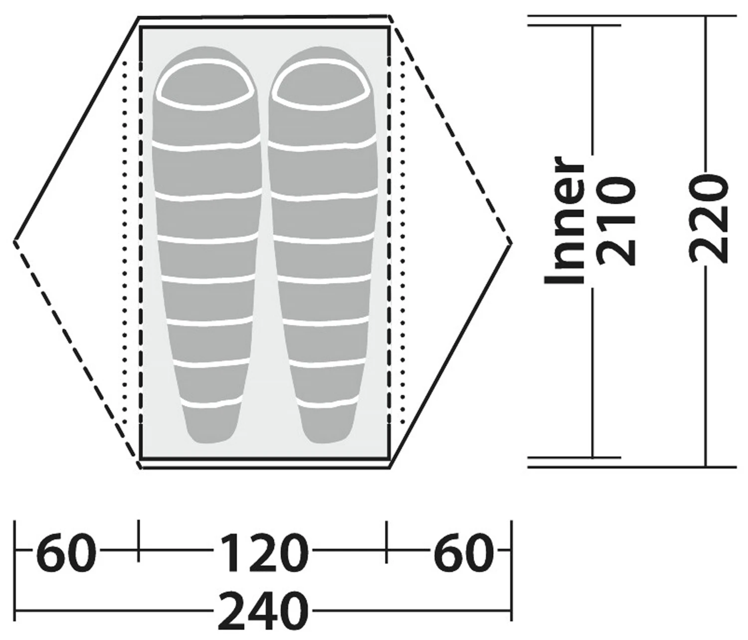 Robens Boulder 2 Tent 11 Robens Boulder 2 Tent - Billede 9