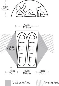 Big Agnes Copper Spur HV UL2 Tent -Robens Butik 65000149 6