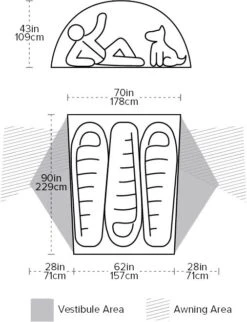 Big Agnes Copper Spur HV UL3 Tent -Robens Butik 65100148 7