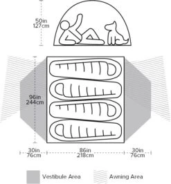 Big Agnes Copper Spur HV UL4 Tent -Robens Butik 65100149 7