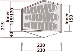 Robens Chaser 3XE Tent -Robens Butik 65100160 9