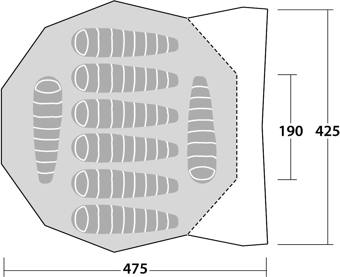 Robens Chinook Ursa 8 Tipi 12 Robens Chinook Ursa 8 Tipi - Billede 10
