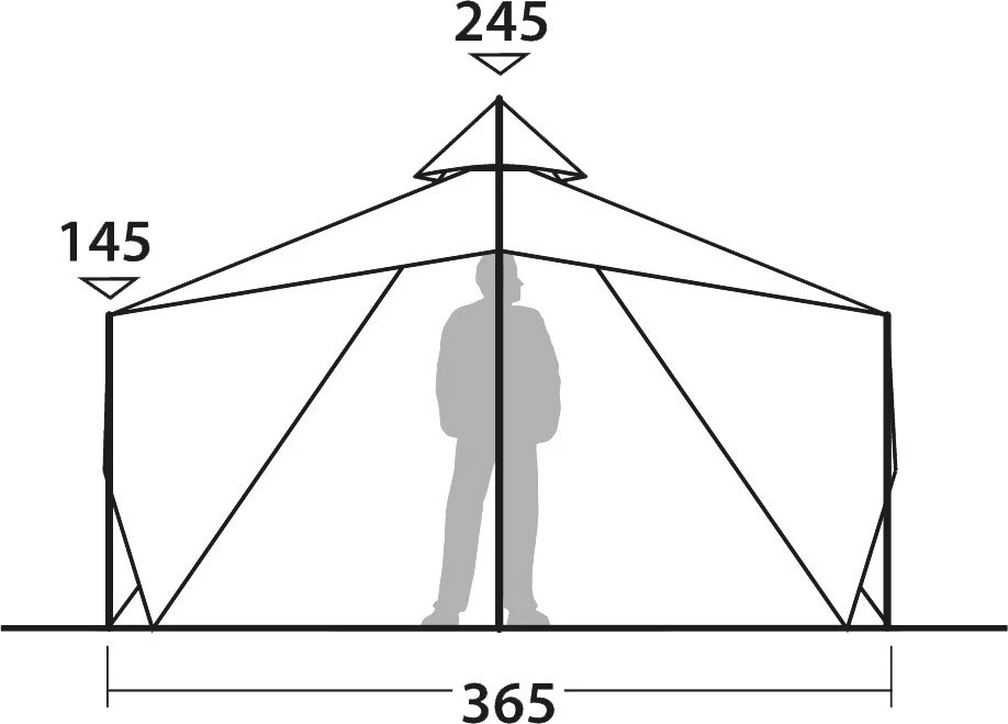 Robens Chinook Ursa S 6 Tipi 6 Robens Chinook Ursa S 6 Tipi - Billede 4