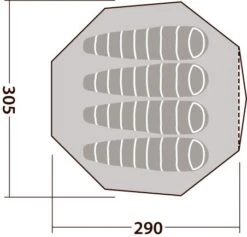 Robens Klondike 4 S Tipi -Robens Butik 65400037 9