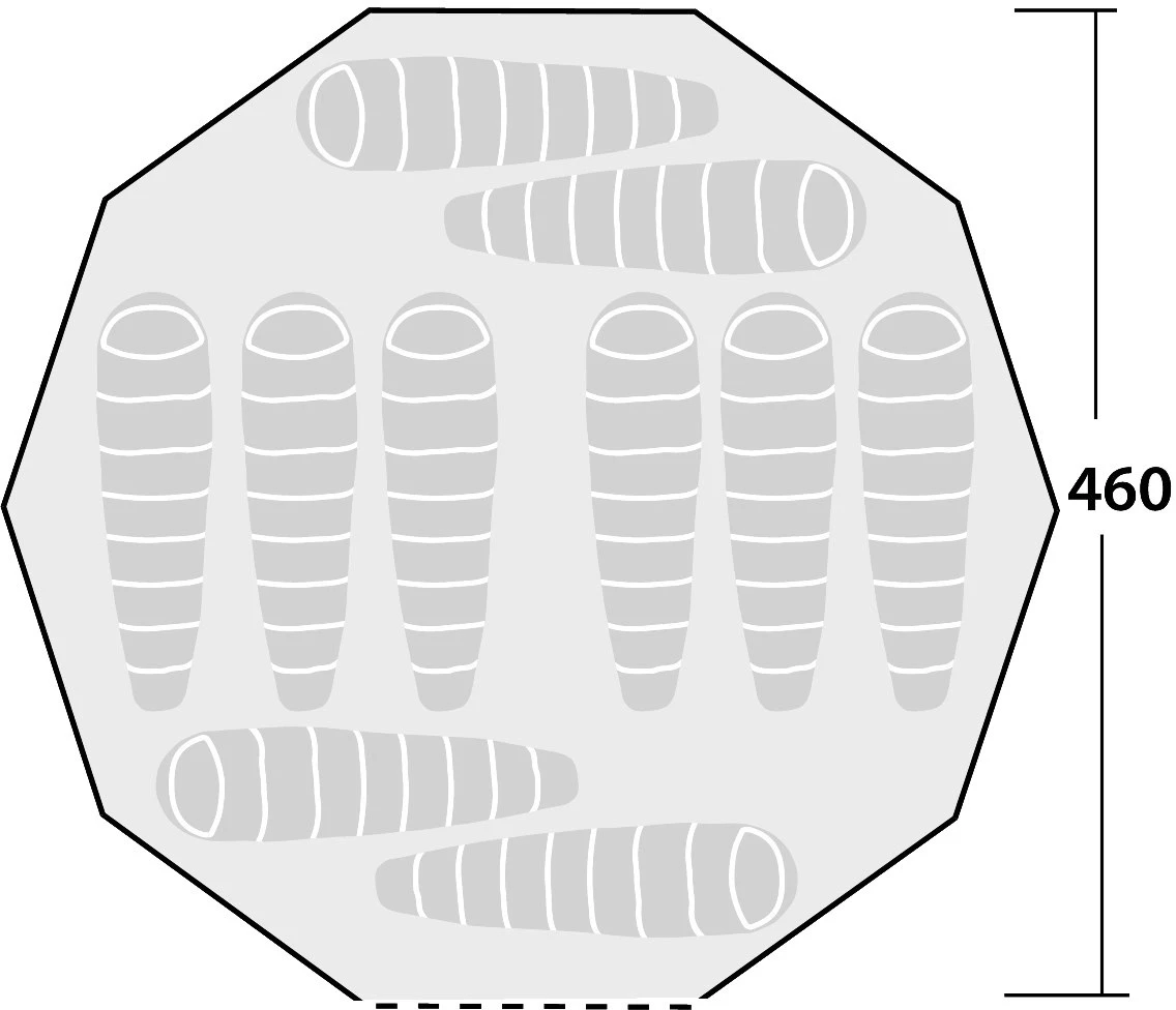 Robens Klondike 10 Grande Tipi 8 Robens Klondike 10 Grande Tipi - Billede 6