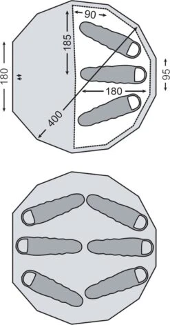 Nordisk Asgard 12.6 Zip-In Floor -Robens Butik 65700008 1