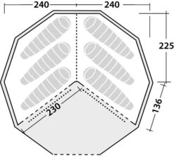 Robens Inner Tent Klondike Grande -Robens Butik 65700031 2