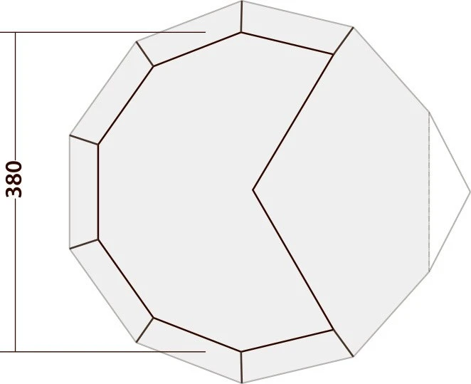 Robens Universal Tipi Mosquito Inner 9 Robens Universal Tipi Mosquito Inner - Billede 7