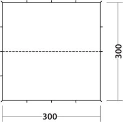 Robens Trail Tarp 3 X 3 M -Robens Butik 66000043 2